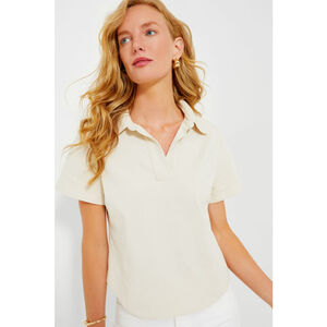 TUCKERNUCK Tan Isla Tee Sz Medium